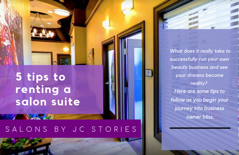 5 Tips To Know For Renting A Salon Suite