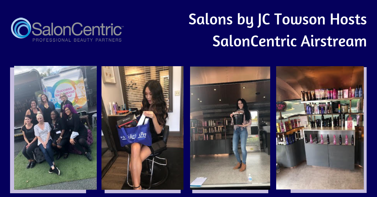Salons by JC Towson Hosts SalonCentric Airstream